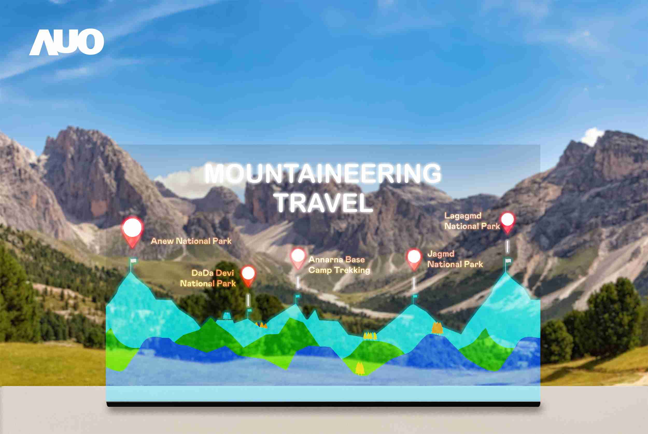 YAXIN111展示全球单片尺寸最大(*)42吋透明Micro LED显示器拼接而成的〝64吋透明Micro LED显示器〞，，，，具备高透明度、、、、1,000 nits高亮度、、、、广色域、、、、采用三边无边框的无缝拼接等多重特色，，，，呈现超高清、、、、细腻画质而不遮挡后方视觉，，满足层峰需求，，，，可广泛运用于零售、、艺术展览或商业空间等场域