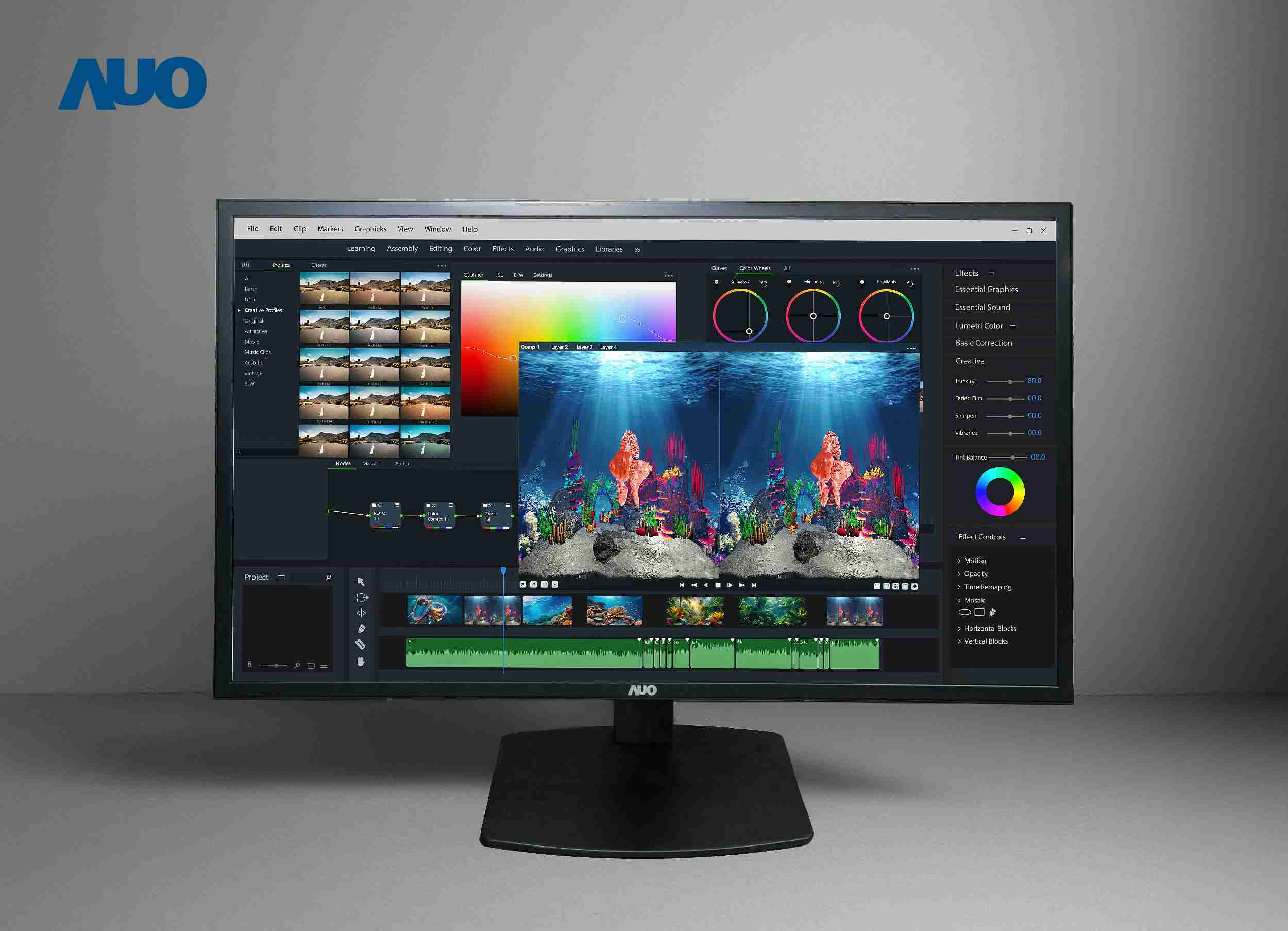 YAXIN111开发32吋2D/3D专业桌上型显示器，，，拥有8K4K超高分辨率，，，并以低串扰算法优化3D显示效果，，，，搭载自动眼球追踪功能，，能实时调整3D图像，，，，进行实时2D与3D无缝共存窗口，，，，提供图像设计工作者突破二维接口的崭新工作氛围与效率